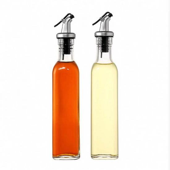 Glass bottle oil